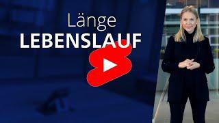 Länge LEBENSLAUF! #shorts #youtubeshorts