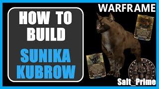 Sunika Kubrow - How to Build & Gameplay - Warframe - 2024