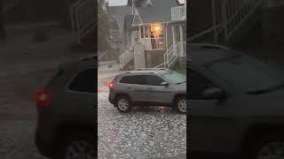 Calgary Hail Storm 2024 #calgary #canada #hailstorm #hail #severeweather