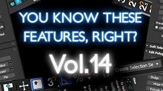 Known Unknown Depths Of 3ds MAX - Vol.14 | 3ds Max