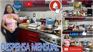 Despensa Mensual #compras #despensa #super #fyp #parari #samsclub #bodegaairrera #tienda3b