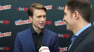 Mr. Robot's Martin Wallström at NYCC with Arthur Kade