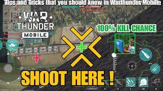 Tips and Tricks that you must know in War Thunder Mobile p.7