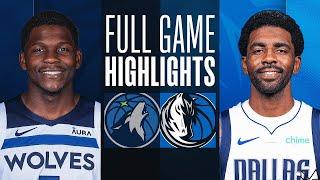 Minnesota Timberwolves vs Dallas Mavericks FULL GAME HIGHLIGHTS｜2023-24 NBA Season｜1/7 2024