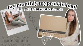 March MyProtein Monthly Haul | + DISCOUNT CODE! my essentials, try on and unexpected delivery