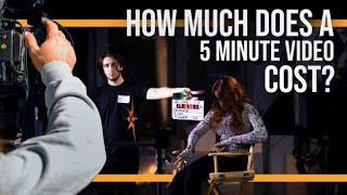 How Much Does A 5 Minute Video Cost?