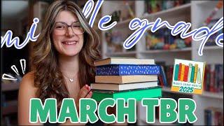 Middle Grade March 2025 TBR  // Middle Grade Fantasy and Mystery TBR // March Read-a-thon