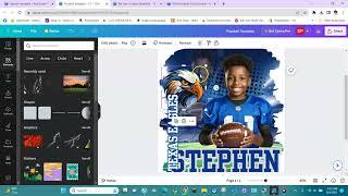 Use This Canva Template To Make Football Shirts