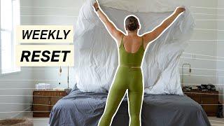 my weekly reset routine ‍️ getting my life & home back together