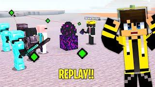 REPLAY like @SenpaiSpider in Minecraft POCKET EDITION!