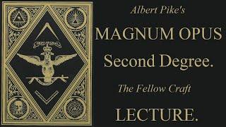 2nd Degree Lecture - The Fellow Craft - Magnum Opus - Albert Pike