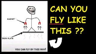 Is this perpetual motion machine possible: Can you FLY this way?