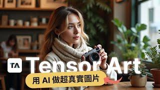 AI 繪圖初學者必看｜Tensor Art 人人都學得會，簡單就能製作超真實的人物相片。