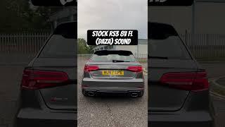 AUDI RS3 *DAZA* EXHAUST STOCK SOUND