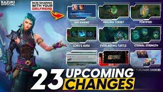 ALL 23 UPCOMING CHANGES IN S34 | SKIN SHARING WITH AFFINITY | LORD WITH 3 CREEPS & MORE