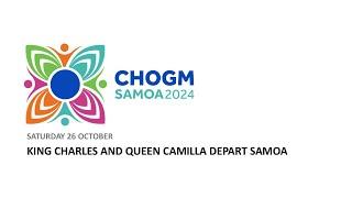 CHOGM 2024: King and Queen's Depature