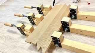 How To Make Bar clamps? Homemade Wooden Bar clamps with Just a few Tools || Cheap and Easy  || DIY