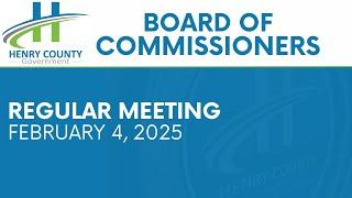 Board of Commissioners Meeting |  February 4, 2025