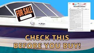 24 THINGS TO LOOK for when buying a used boat - Buyers Guide