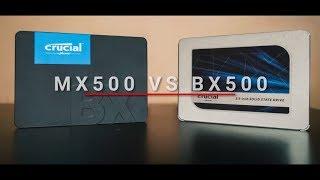 Crucial MX500 SSD vs Crucial BX500 SSD