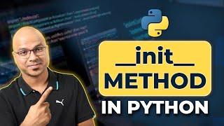 #50 Python Tutorial for Beginners | __init__ method