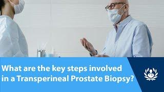 What are the key steps involved in a Transperineal Prostate Biopsy?