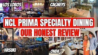 Specialty Dining Review on Norwegian Prima |