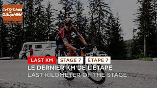 #Dauphiné 2021- Stage 7 - Last KM