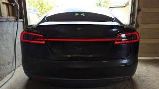 Tesla Model S 2024 Taillights upgrade ( Dragon Tail )