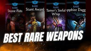 All rare WEAPONS ranked BEST to WORST. MK Mobile