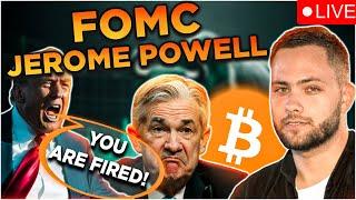 LIVE~FOMC JEROME POWELL DECIZIE RATA DOBANZII REACTIE ANALIZA BTC