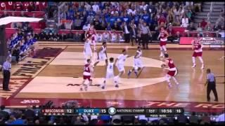 Bo Ryan (Wisconsin) - Offensive Actions vs. Duke (National Championship 2015)