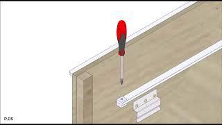 How to Build: Manhattan Comfort Celine 85.43" TV Panel