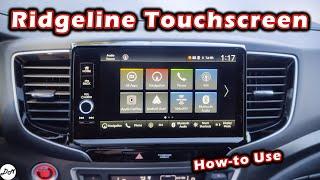 2024 Honda Ridgeline – 9" Touchscreen Infotainment Review | Apple CarPlay & Android Auto Demo How-To