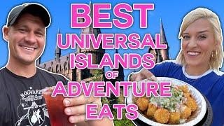 Theme Park Snack Draft: Universal Islands Of Adventure | The BEST Eats & Drinks, Universal Orlando