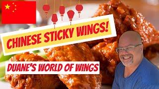 Duane's World of Wings - Chinese Sticky Wings!  Episode 4 - China