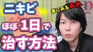 【美肌】知らなきゃ損！ニキビをほぼ1日でケアする方法！家にあるあれ！