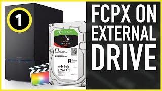 How to Edit Final Cut Pro X on an External Hard Drive - Part 1 - Installation