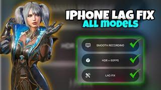 iPhone Lag Fix  Pubg Mobile  iPhone 6,6s,6splus,7,7plus,8,8plus,x,xr