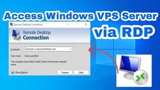 How to Access Windows VPS Server via RDP