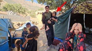 Rajab's efforts to bring Rahela to the clinic, Haniyeh's concern about her sister's condition