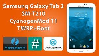 Samsung Galaxy Tab 3 SM-T210 CyanogenMod 11 Rom Yükleme