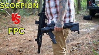 CZ Scorpion 3 Plus vs S&W Folding Pistol Carbine!