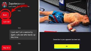 Player Accuses Me Of Running, So I Challenge Him To A Toe To Toe Match!