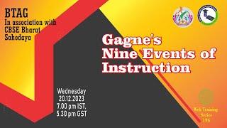 Gagne's Nine Events of Instruction