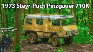 Steyr-Puch Pinzgauer 710K and Land Rovers at Cherimont Off-Road