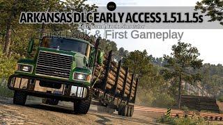 Arkansas Dlc [Early Access] American Truck Simulator  - First Look & First Gameplay. [1.51.1.5s]