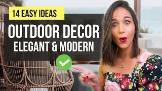  TOP 14 Backyard, Patio, Deck & Balcony Decorating Ideas  OUTDOOR LIVING Spaces | Interior Design