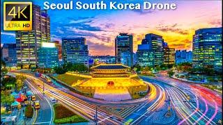 Seoul, South Korea - 4K UHD Drone Video