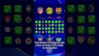 Day seven of trying to get all UCL fans